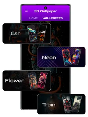 3D Themes, 3D Wallpapers android App screenshot 6